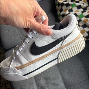 Nike Women’s Court Legacy Lift Platform Sneaker